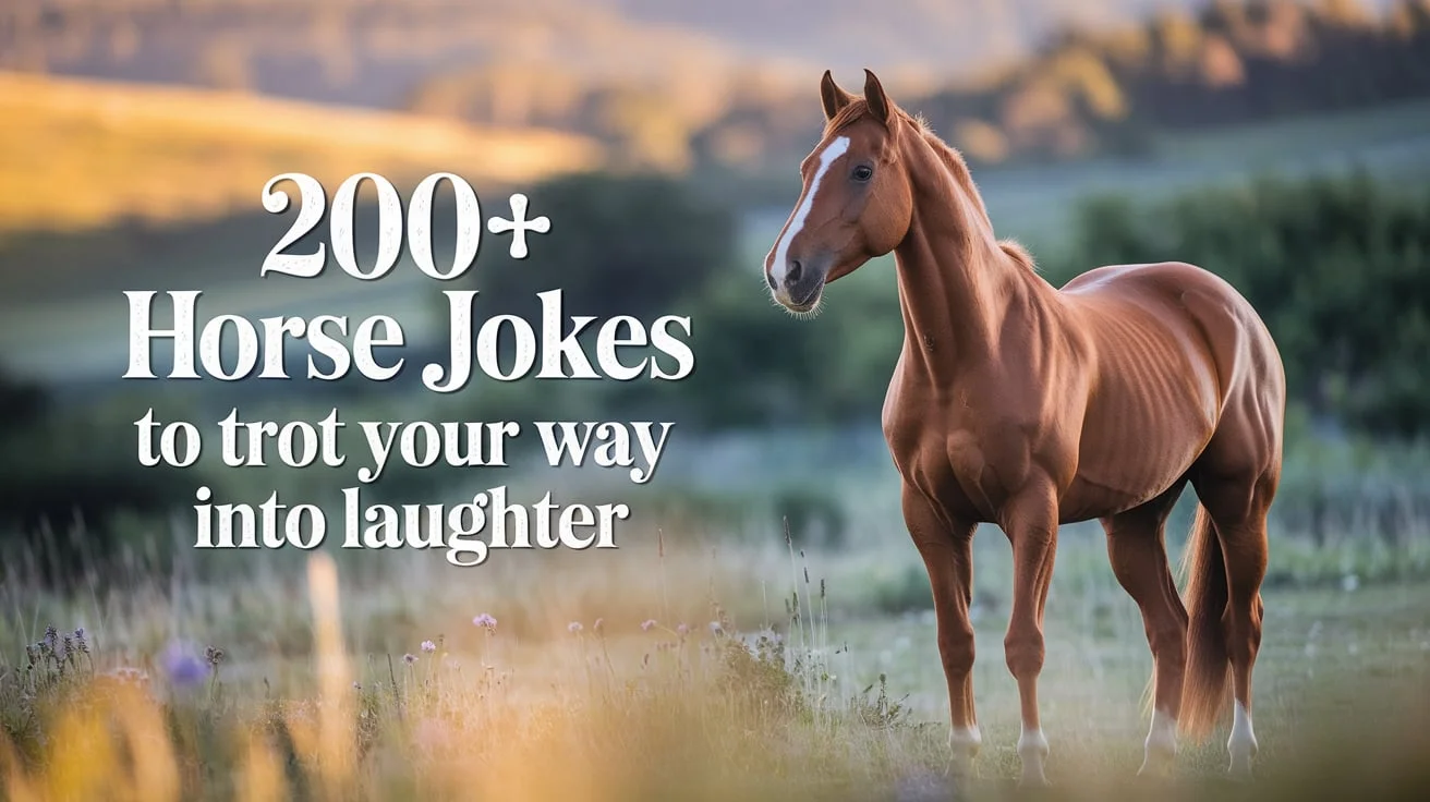 200+ Horse Jokes to Trot Your Way into Laughter