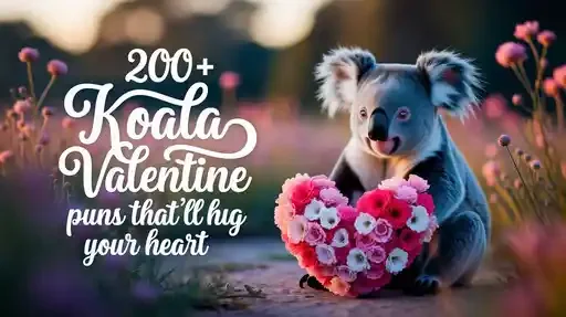 200+ Koala Valentine Puns That’ll Hug Your Heart