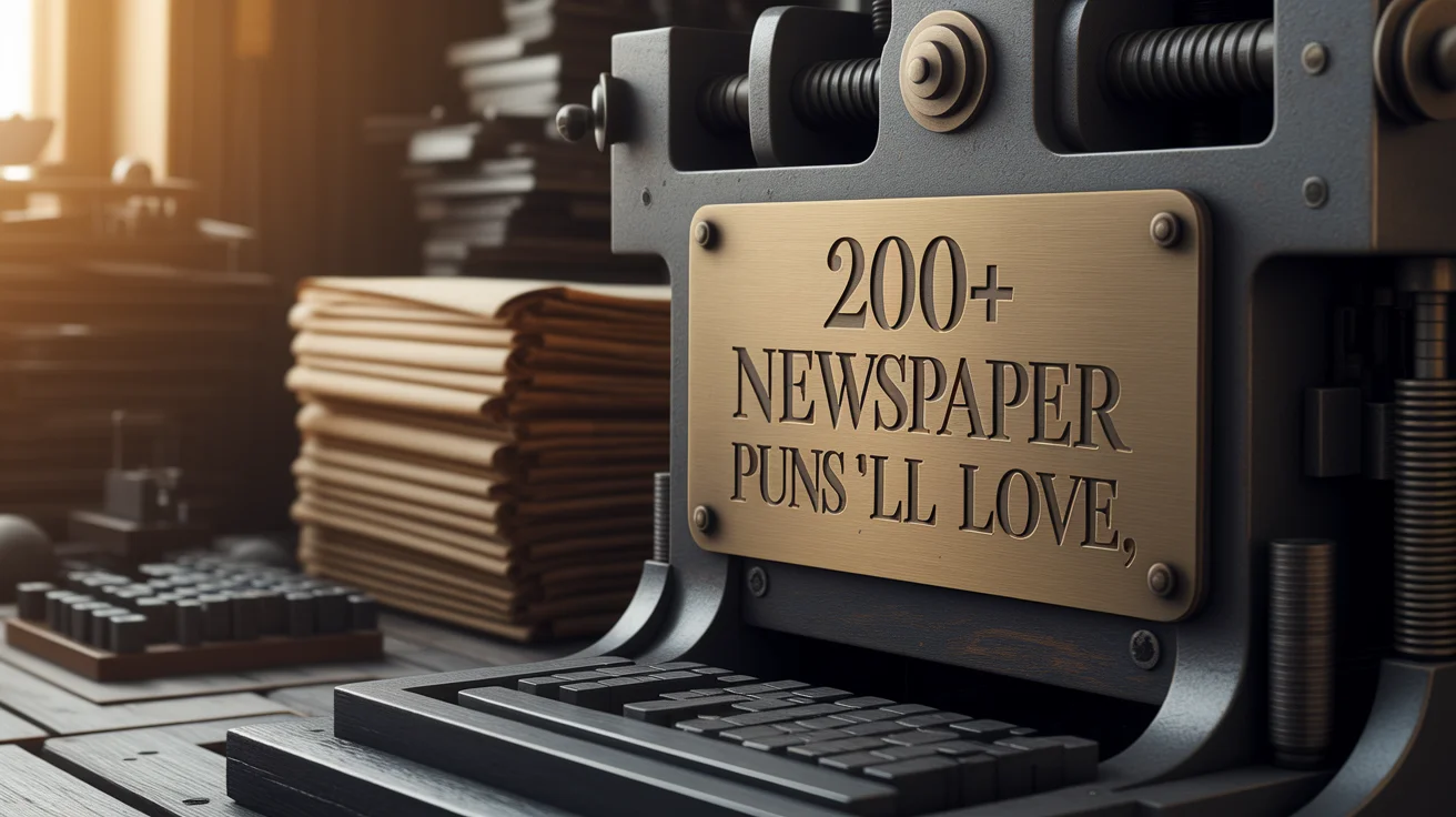 200+ Newspaper Puns You’ll Love
