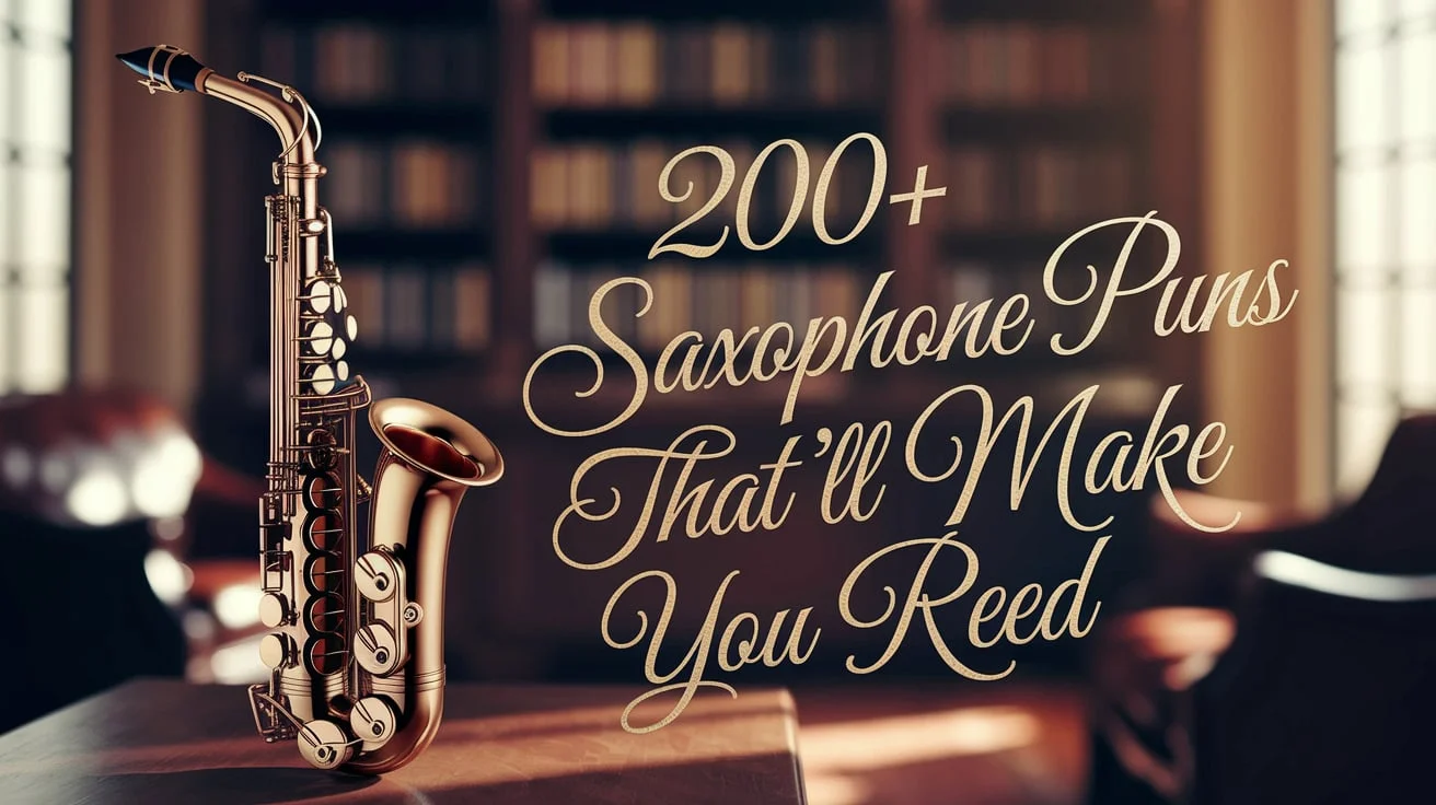 200+ Saxophone Puns That’ll Make You Reed