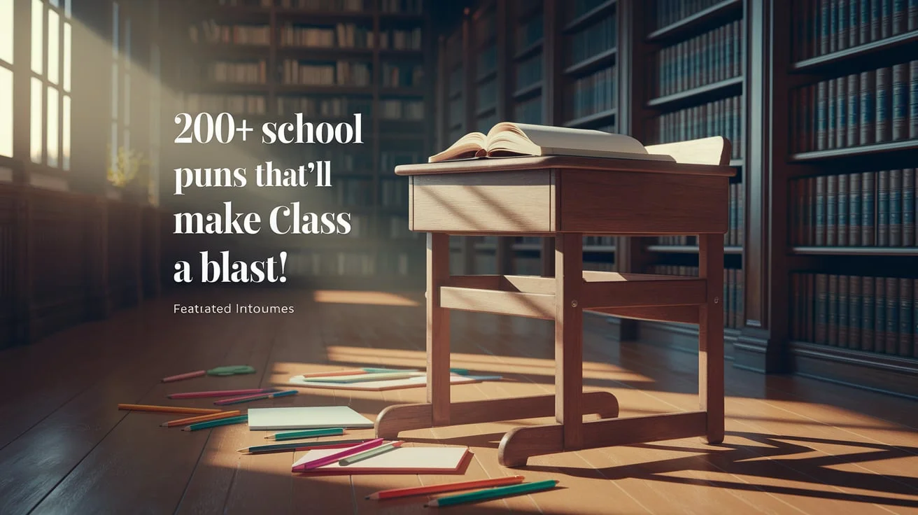 200+ School Puns That’ll Make Class a Blast!