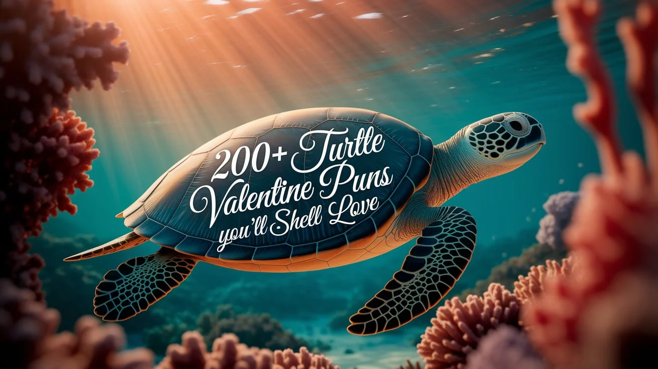 200+ Turtle Valentine Puns You’ll Shell Love