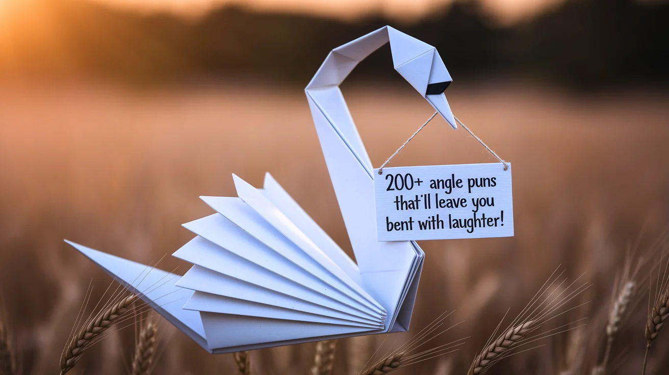 Angle Puns That’ll Leave You Bent with Laughter!