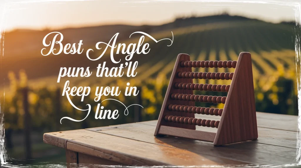 Best Angle Puns That’ll Keep You in Line