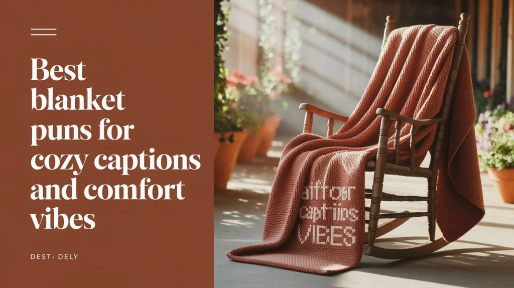 Best Blanket Puns for Cozy Captions and Comfort Vibes