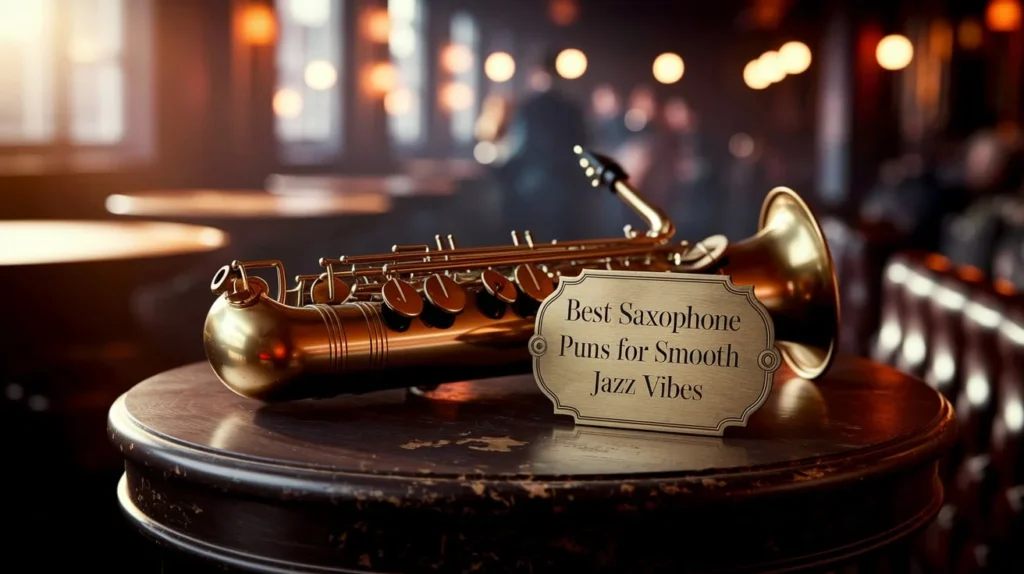 Best Saxophone Puns for Smooth Jazz Vibes