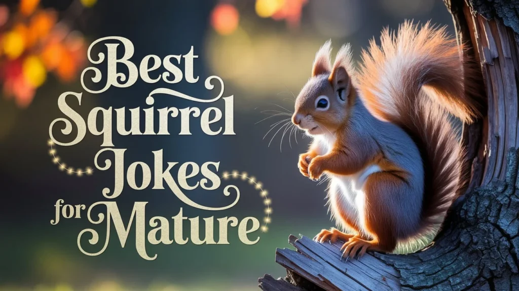 Best Squirrel Jokes for Mature