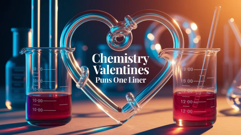 Chemistry Valentines Puns One Liner