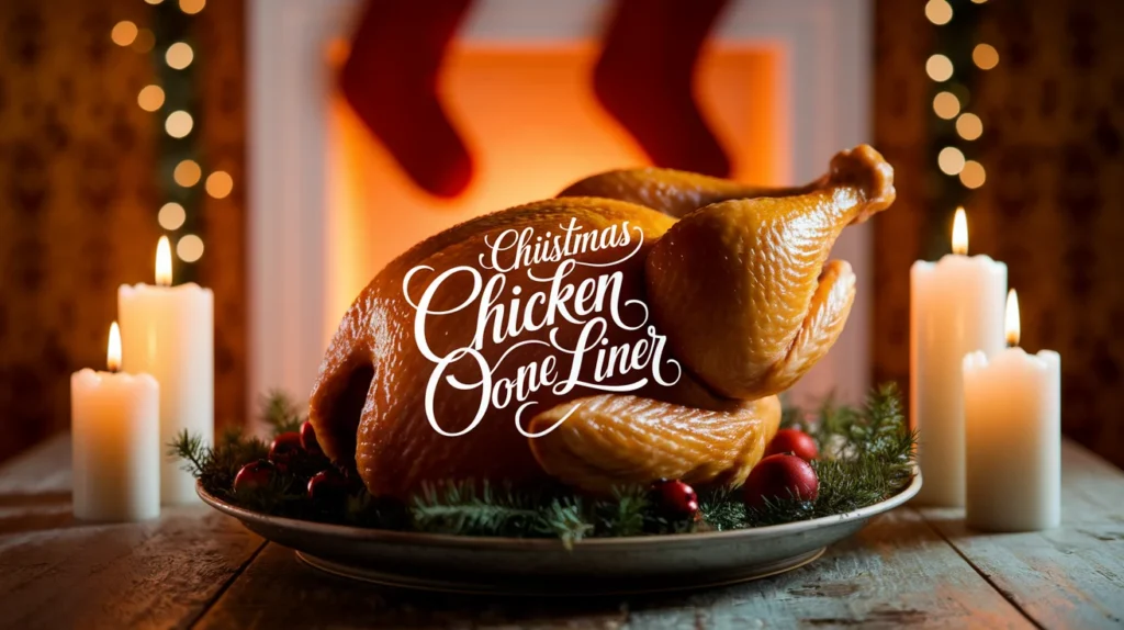 Christmas Chicken Puns One Liner