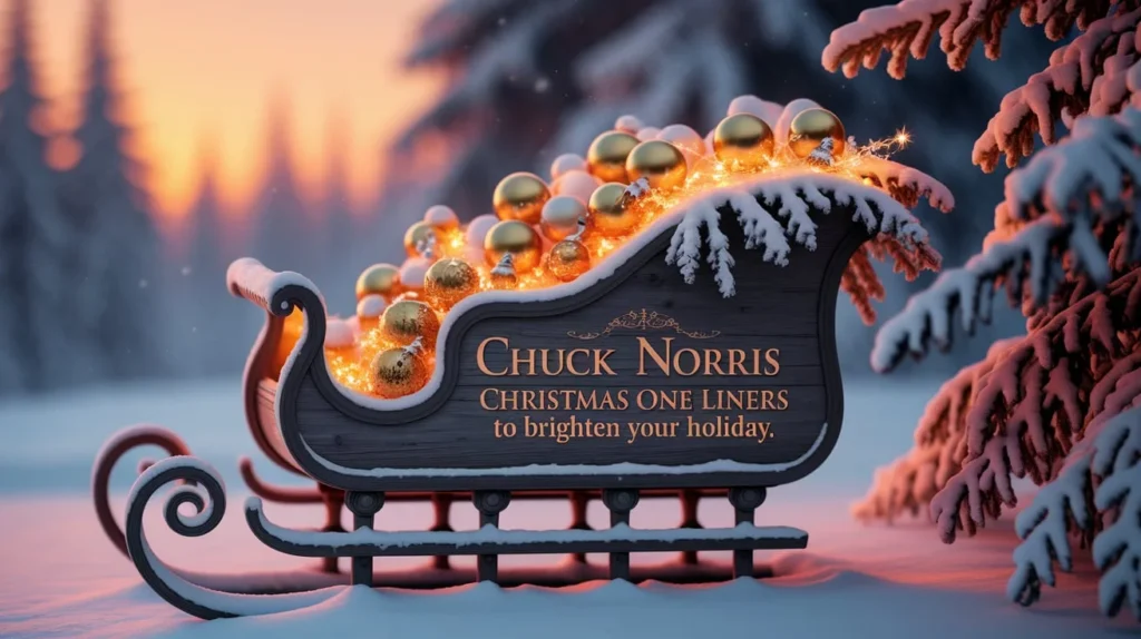 Chuck Norris Christmas One Liners to Brighten Your Holiday
