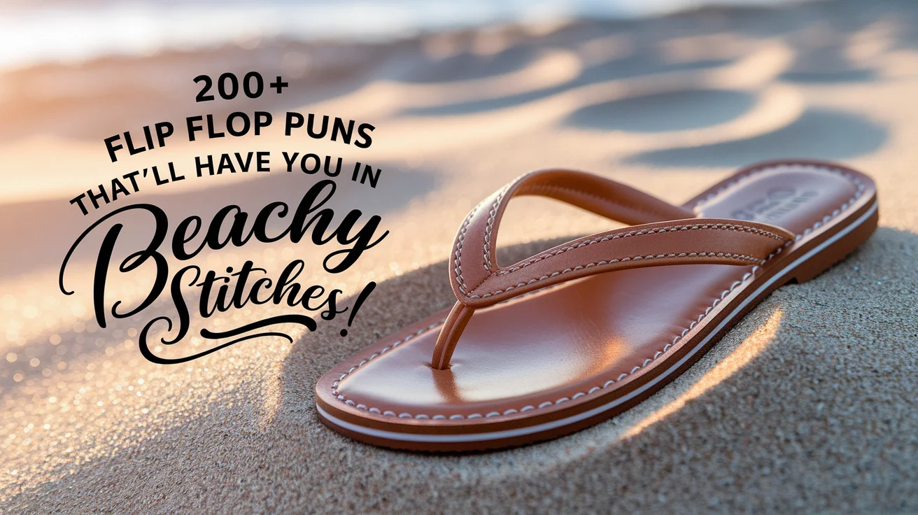 Flip Flop Puns That’ll Have You in Beachy Stitches!