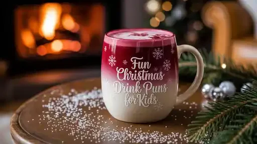 Fun Christmas Drink Puns for Kids