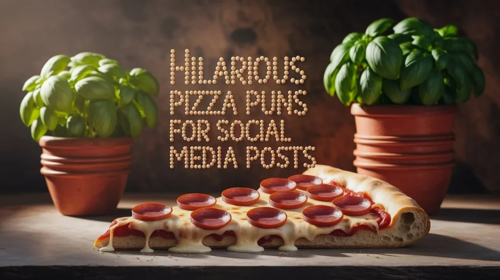 Hilarious Pizza Puns for Social Media Posts