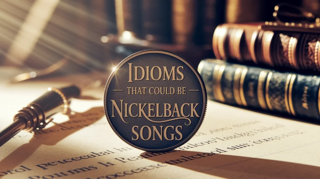 Idioms That Could Be Nickelback Songs