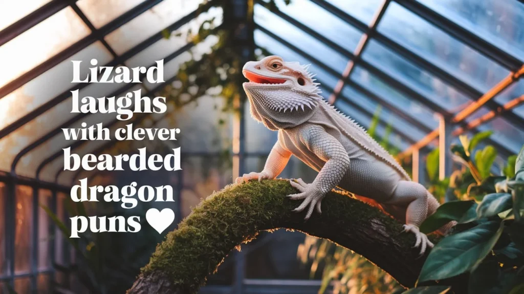 Lizard Laughs with Clever Bearded Dragon Puns