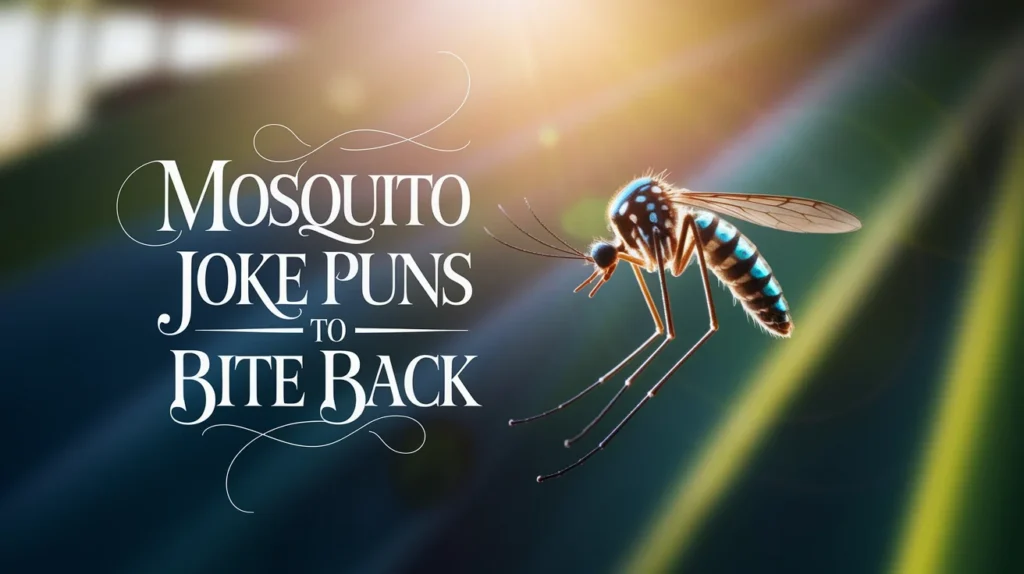 Mosquito Joke Puns to Bite Back