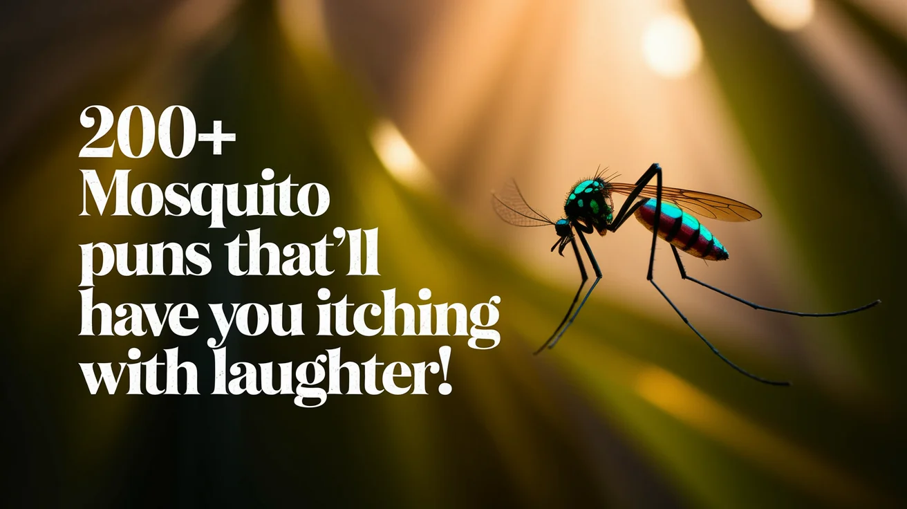 Mosquito Puns That’ll Have You Itching with Laughter!