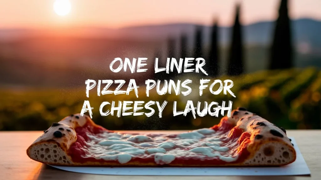 One Liner Pizza Puns for a Cheesy Laugh