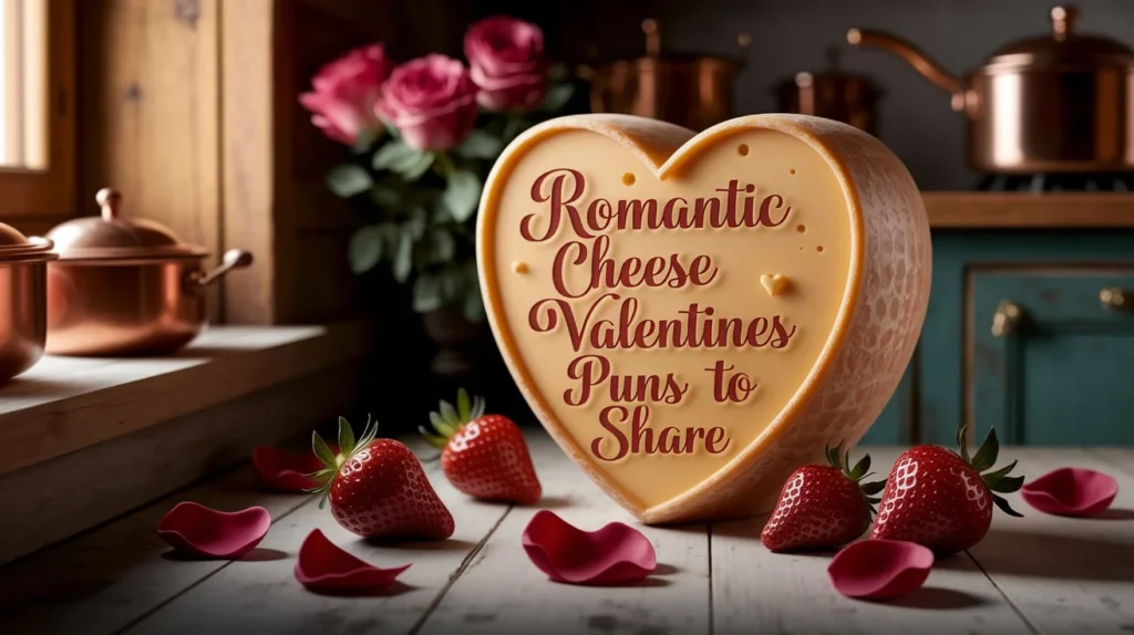 Romantic Cheese Valentines Puns to Share