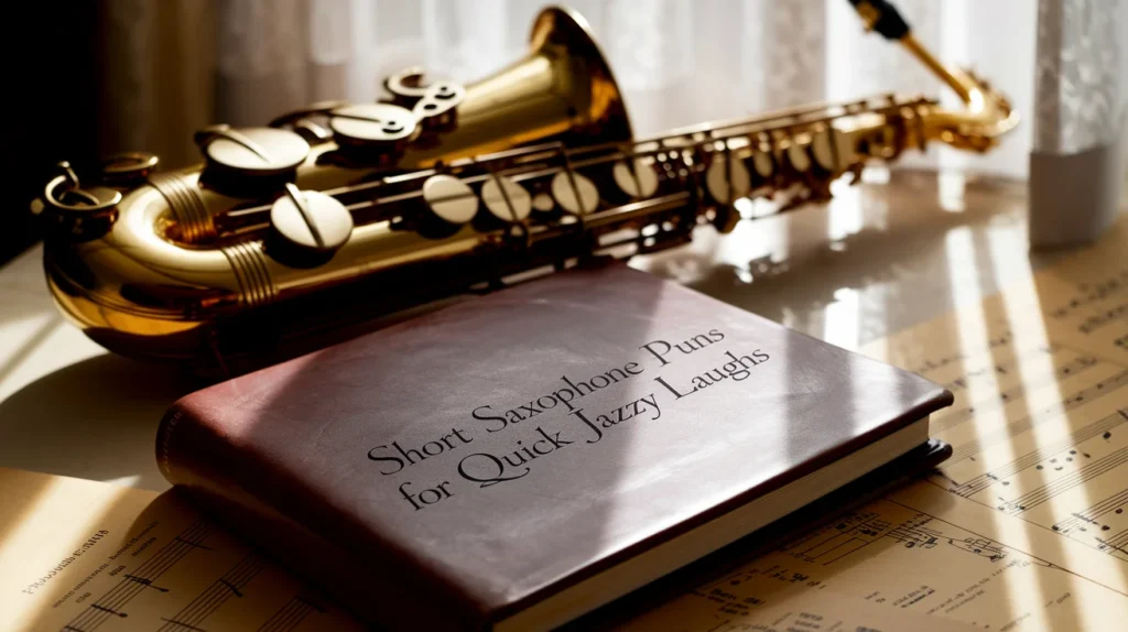 Short Saxophone Puns for Quick Jazzy Laughs