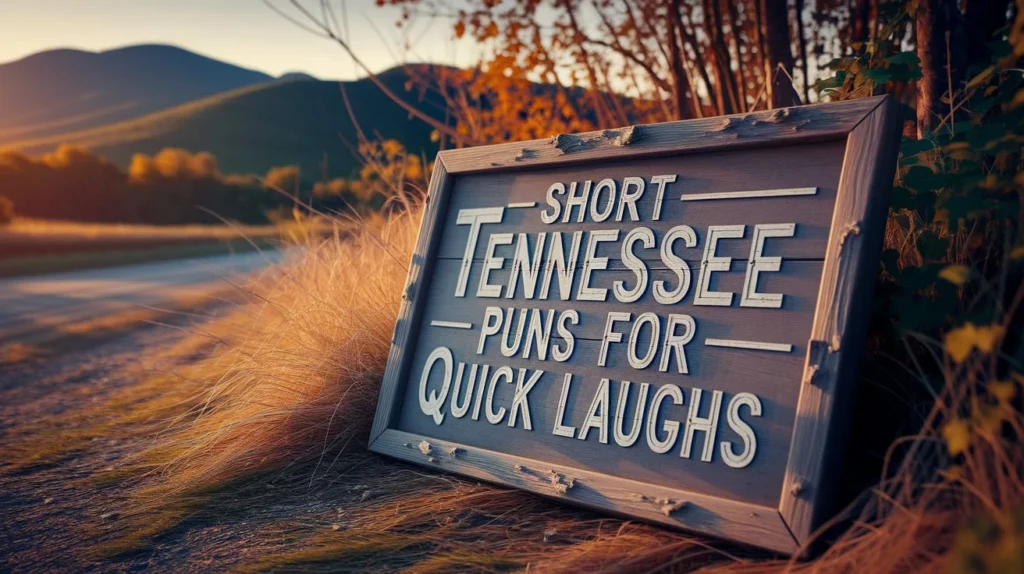 Short Tennessee Puns for Quick Laughs