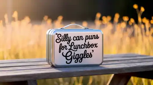 Silly Can Puns for Lunchbox Giggles