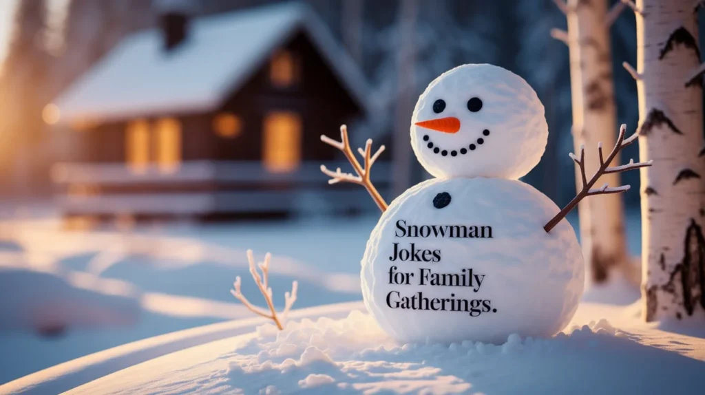 Snowman Jokes for Family Gatherings