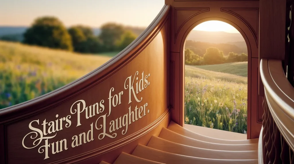 Stairs Puns for Kids: Fun and Laughter