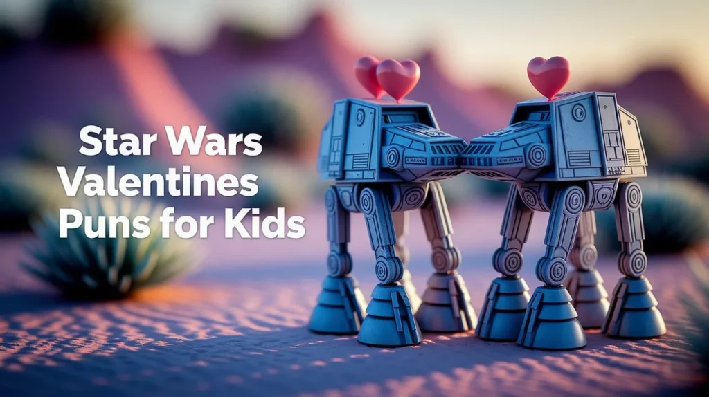 Star Wars Valentines Puns for Kids