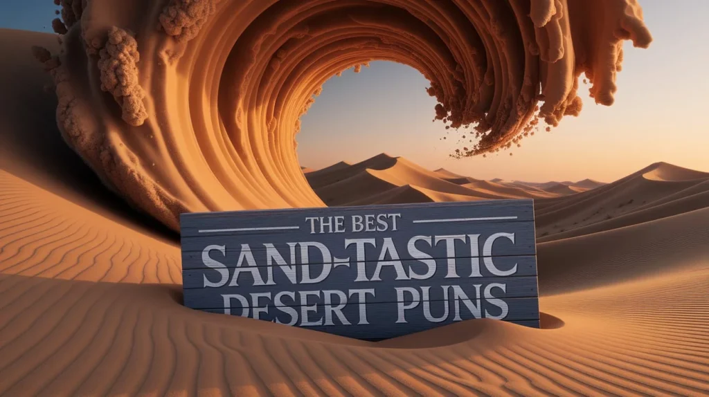 The Best Sand-tastic Desert Puns