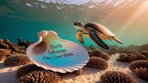 Turtle Valentine One Liner Puns