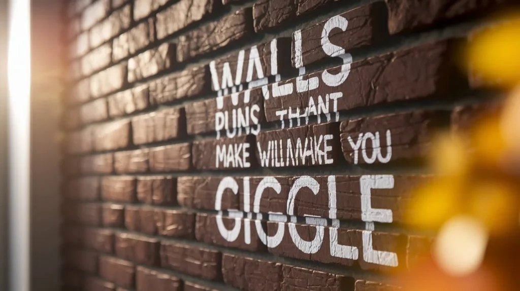 Walls Puns That Will Make You Giggle 