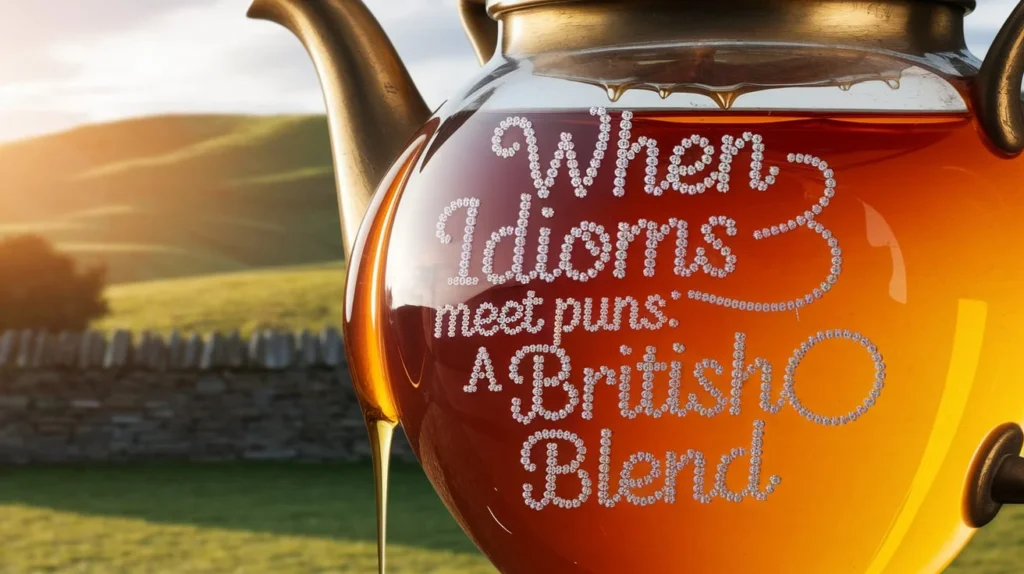 When Idioms Meet Puns: A British Blend