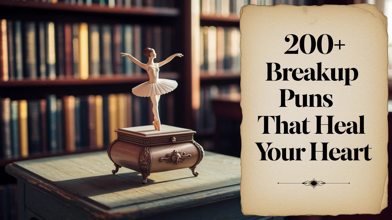 200+ Breakup Puns That Heal Your Heart