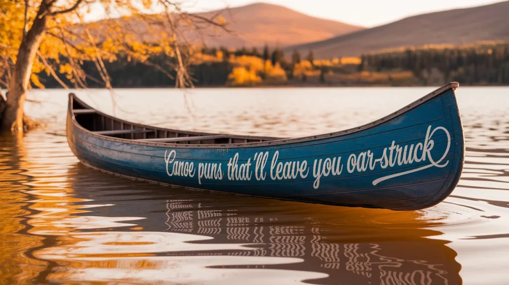 Canoe Puns That’ll Leave You Oar-Struck
