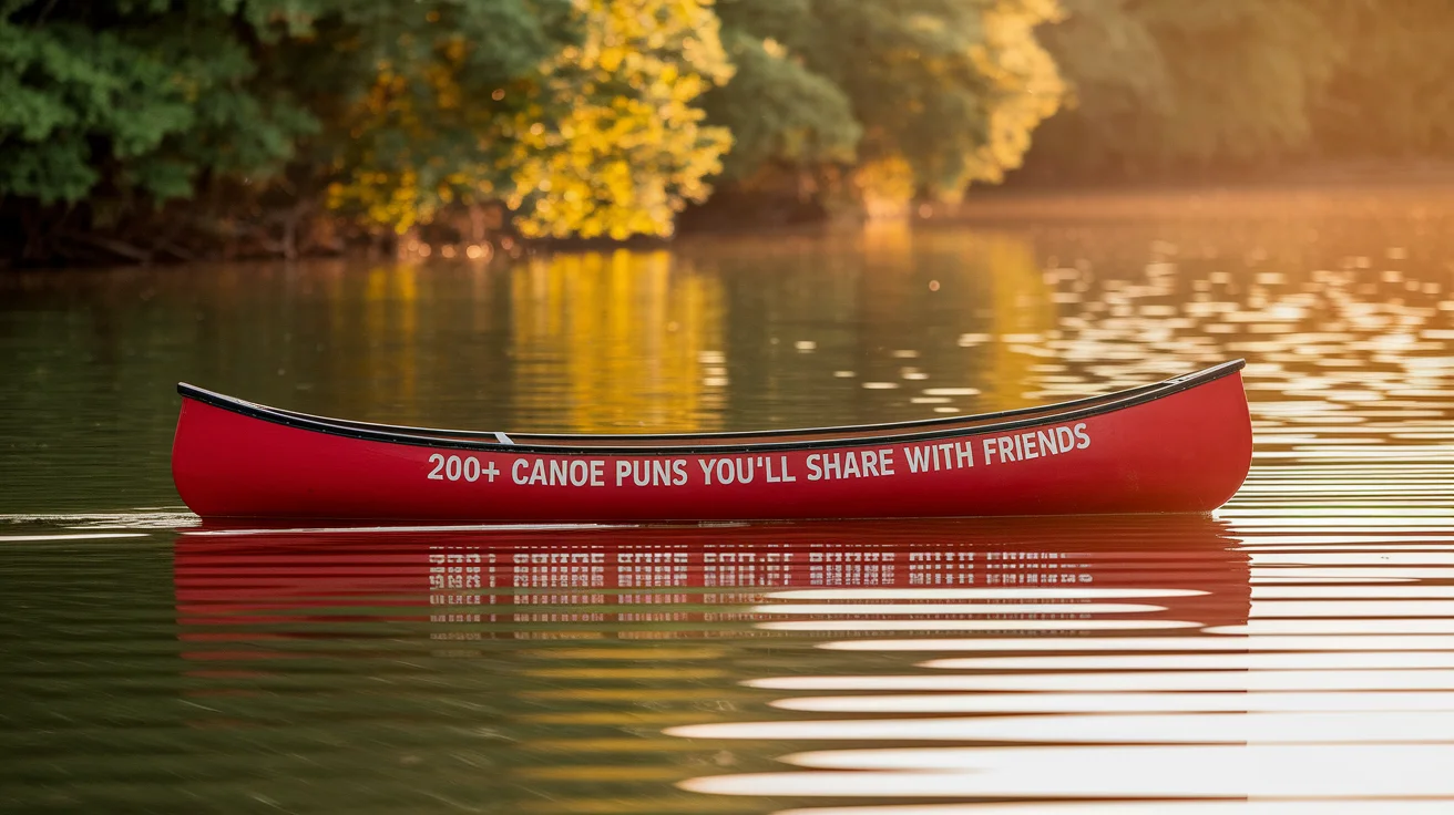 Canoe Puns You’ll Share With Friends