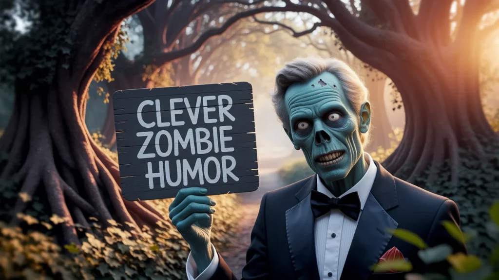 Clever Zombie Humor