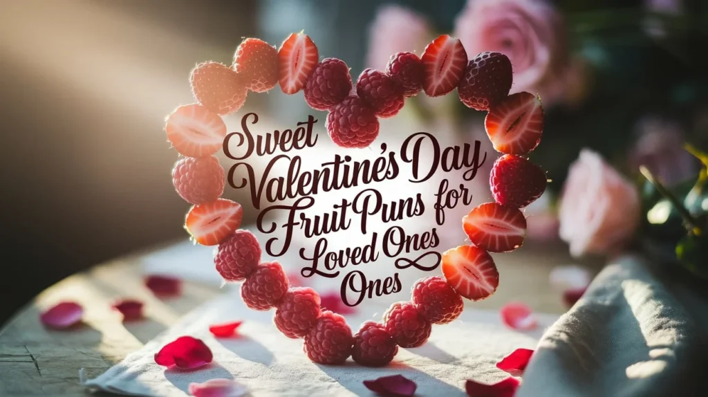 Sweet Valentine’s Day Fruit Puns for Loved Ones