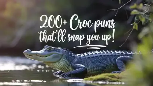 Croc Puns That’ll Snap You Up!