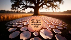 200+Petals of Laughter and Giggles Await