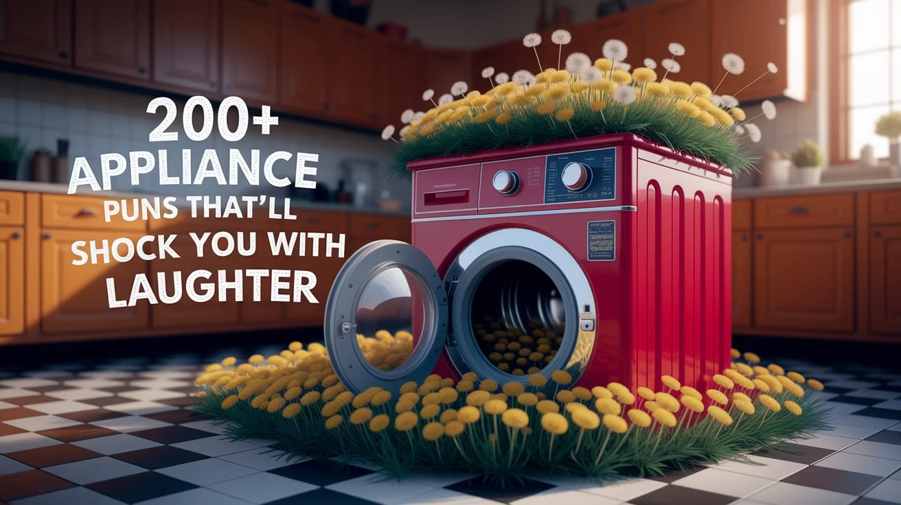 Appliance Puns That’ll Shock You with Laughter 