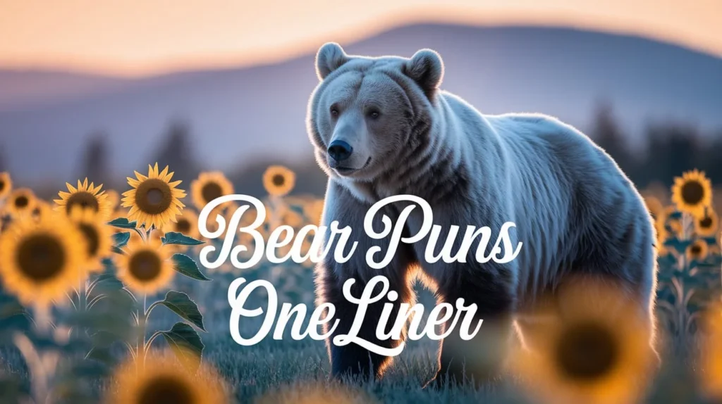 Bear Puns One Liner