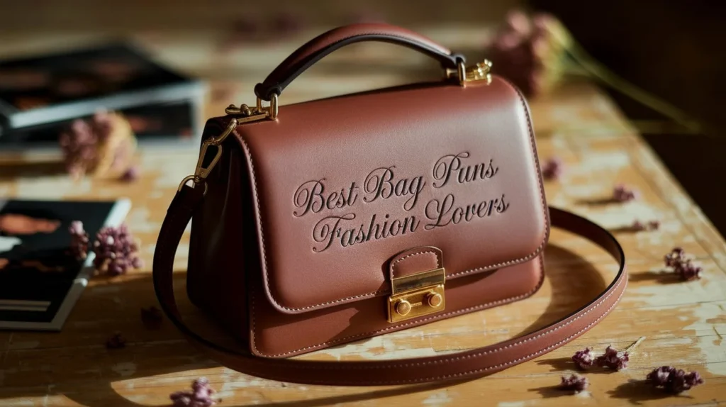 Best bag puns for fashion lovers