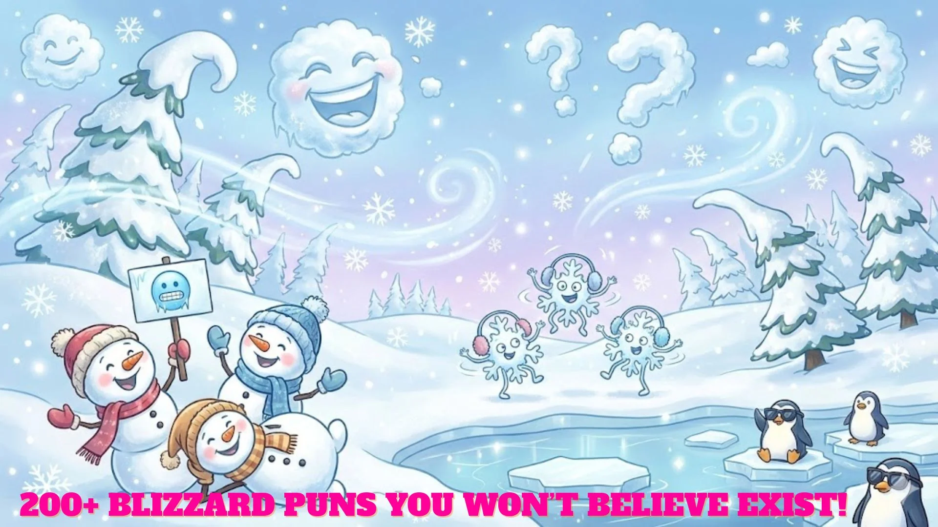 Blizzard Puns