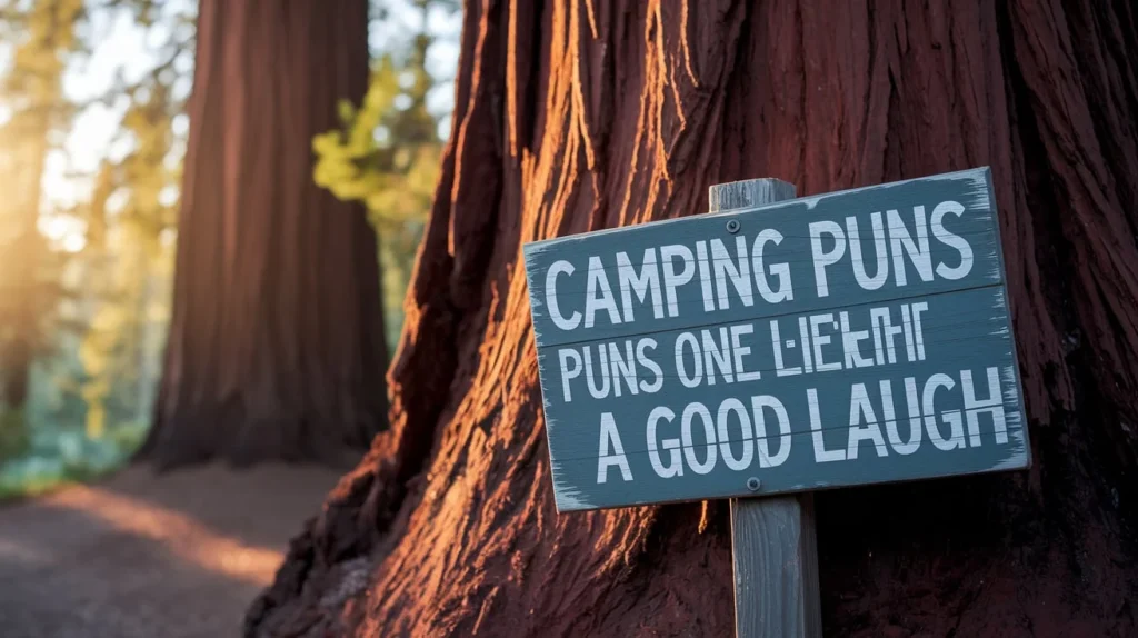 Camping Puns One Liner for a Good Laugh