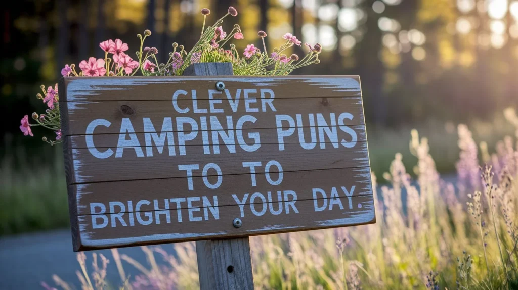 Clever Camping Puns to Brighten Your Day