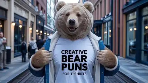 Creative Bear Puns for T-Shirts