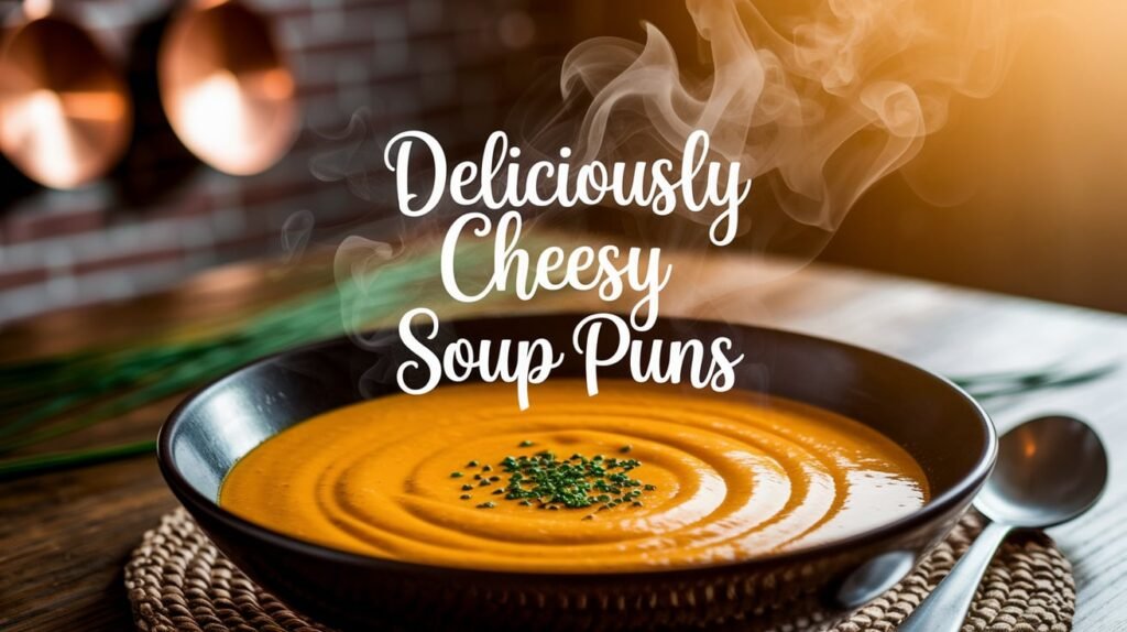 Deliciously Cheesy Soup Puns