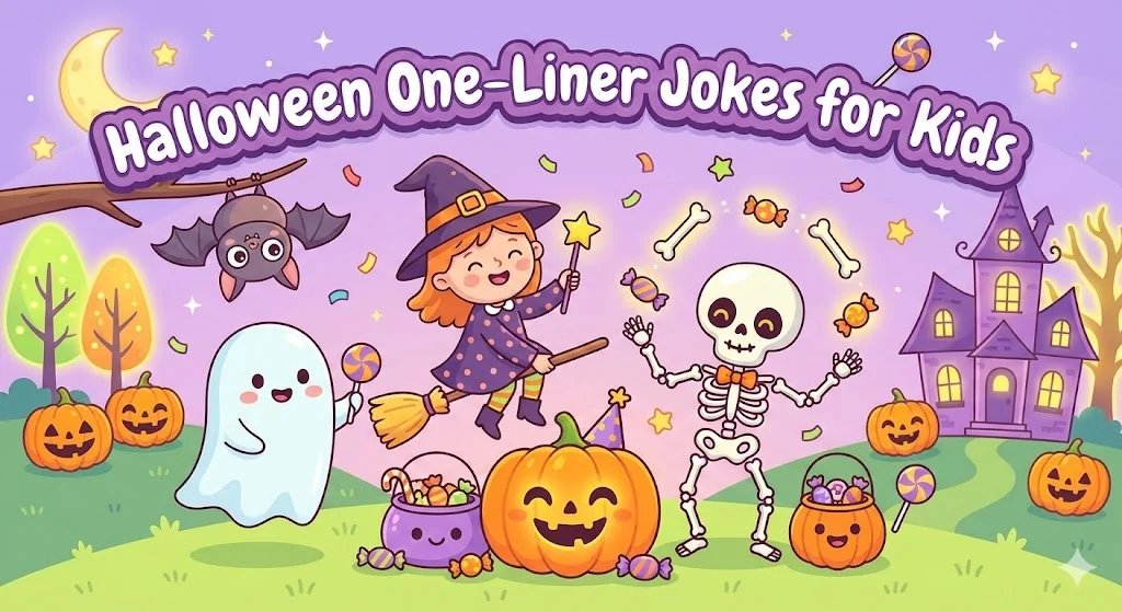 Halloween One-Liner Jokes for Kids