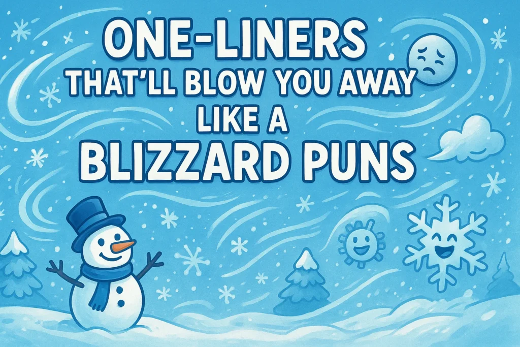 One-Liners That’ll Blow You Away Like a Blizzard Puns